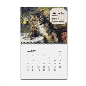 2025 Cat Cocktails Calendar