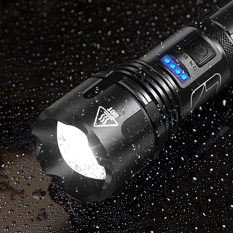 🔦Waterproof Usb Rechargeable Glare Flashlight🔦