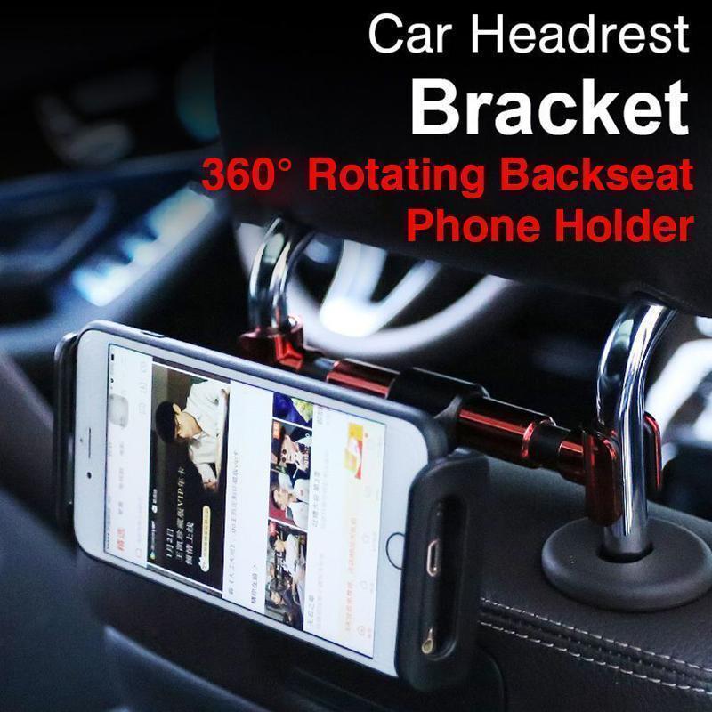 360° Rotating Backseat Phone Holder