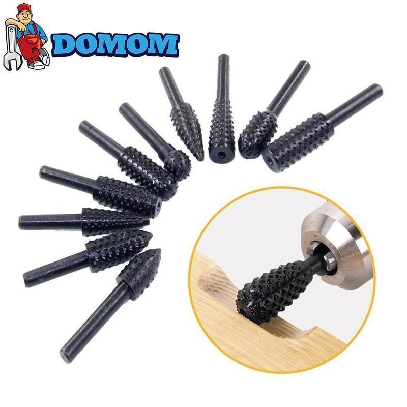 Domom® Premium Rotary Rasps Wood Set(10 pcs per set)