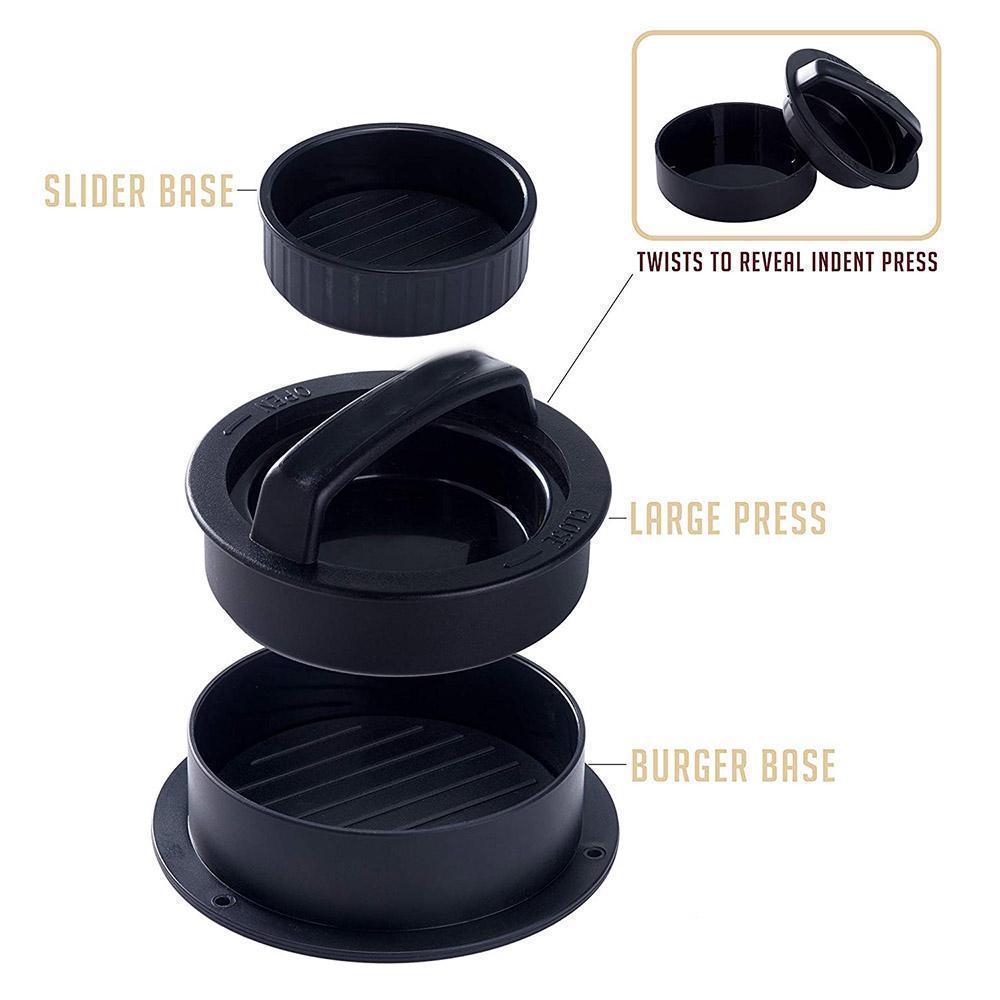 Hirundo 1-2-3 Burger Press Patty Maker