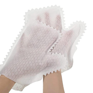 Fish Scale Cleaning Duster Gloves