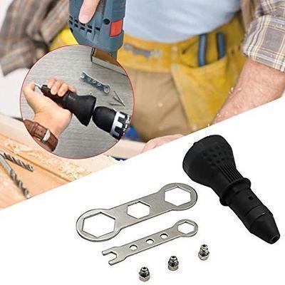 Detachable Rivet Gun Drill Adapter