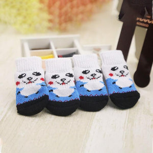 Non-slip Pet Socks with 4 straps