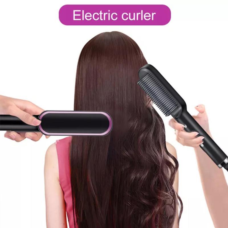 2022 New Hair Straightener Brush