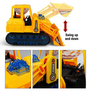 Simulated Electric Bulldozer Excavator