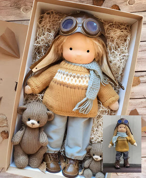 Handmade Waldorf Doll