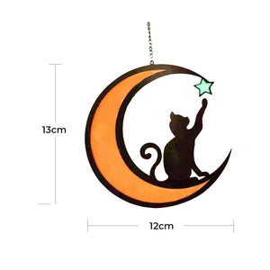 Moon Black Cat Decorations