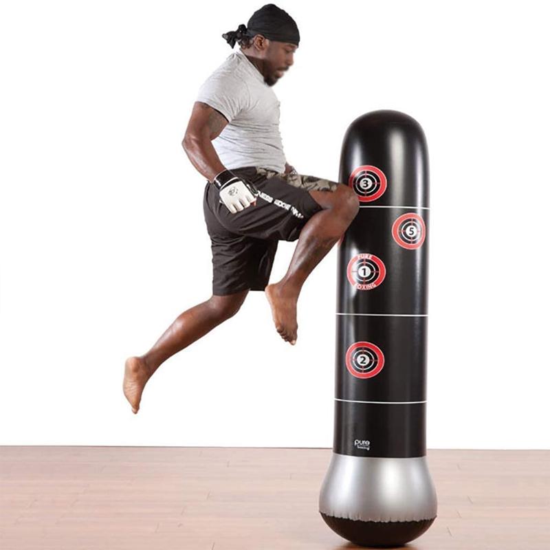 Inflatable Sandbag Boxing Column