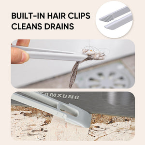 Multi-function rotating crevice cleaning brush